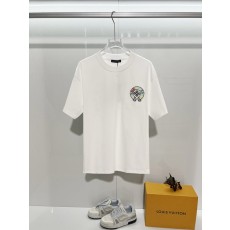크롬하츠 산스크리트 자수 라운드넥 반팔 티셔츠 001-192215