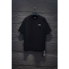 크롬하츠 26FW 춘하 수입 가죽 라벨 자수 티셔츠 001-192244