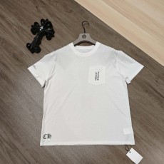 크롬하츠 산스크리트 대십자 면 반팔 티셔츠 001-192265