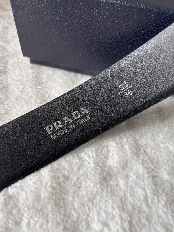 프라다 PRADA 사피아노 가죽 벨트 001-192730