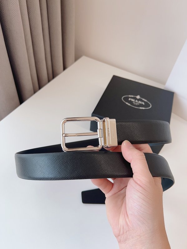 프라다 Prada 남성 비즈니스 캐주얼 벨트 001-192786