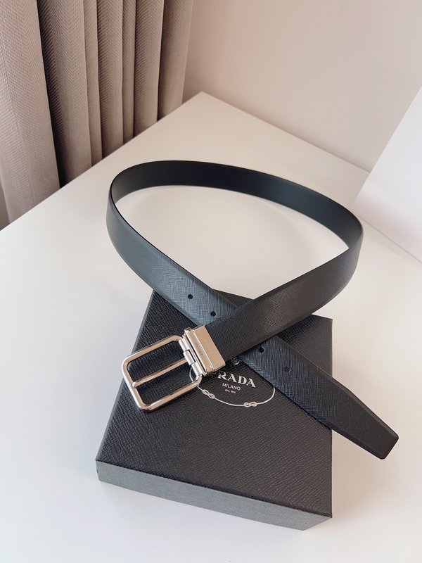프라다 Prada 남성 비즈니스 캐주얼 벨트 001-192786