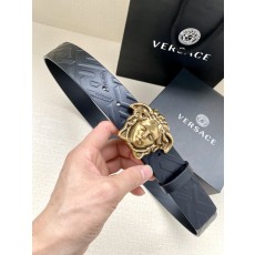 베르사체 메두사 버클 엠보스 레더 벨트 001-192852