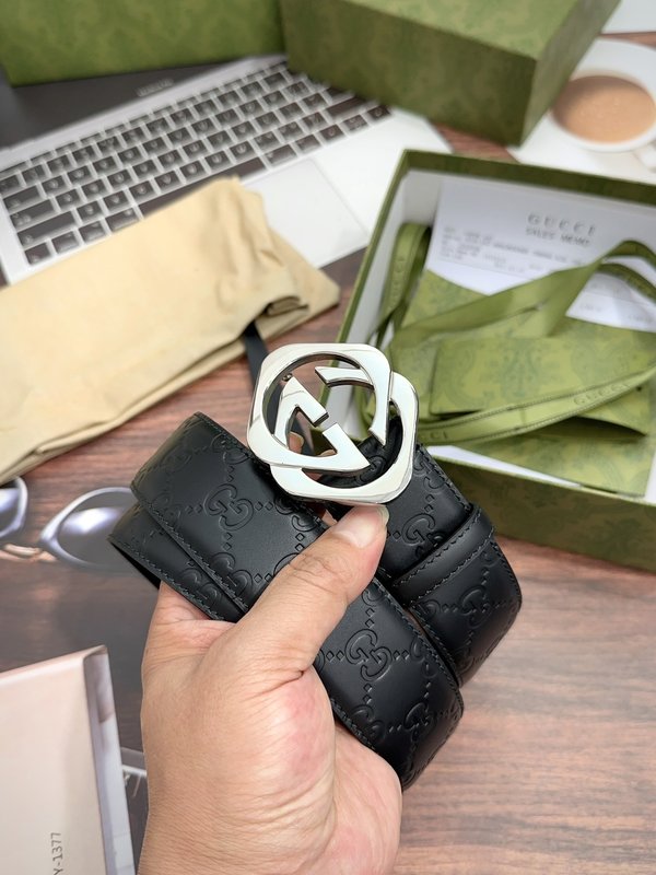 구찌 클래식 GG 버클 벨트 40mm 폭 001-192952