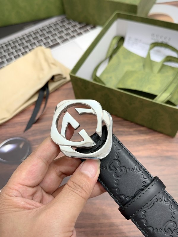 구찌 클래식 GG 버클 벨트 40mm 폭 001-192952