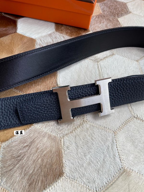 에르메스 남성용 양면 가죽 벨트 38mm 001-193067