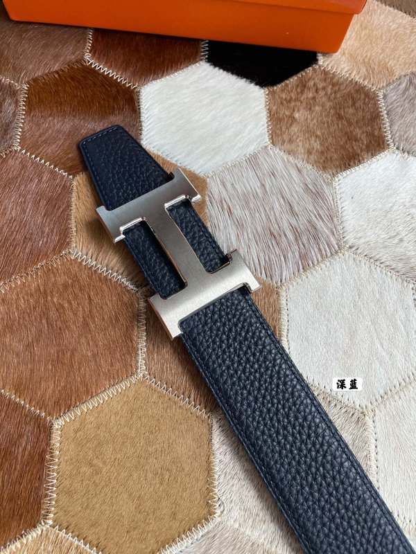 에르메스 남성용 양면 가죽 벨트 38mm 001-193067