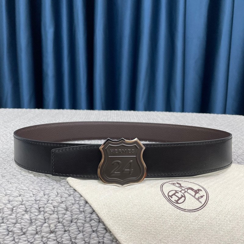 에르메스 양면 토고 가죽 벨트 3.8cm 폭 001-193068