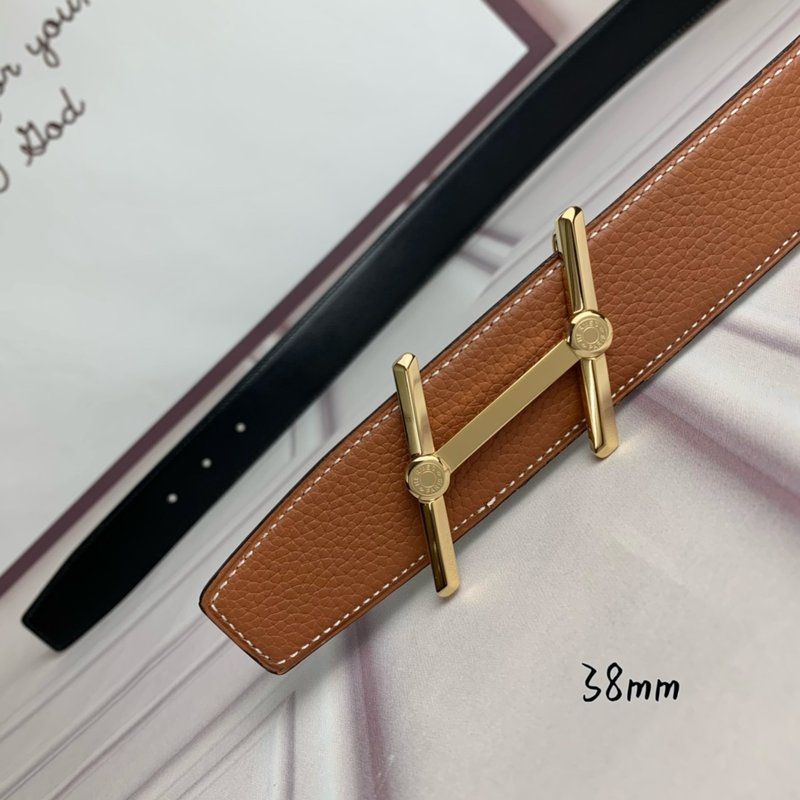 에르메스 양면 H 버클 벨트 38mm 001-193118