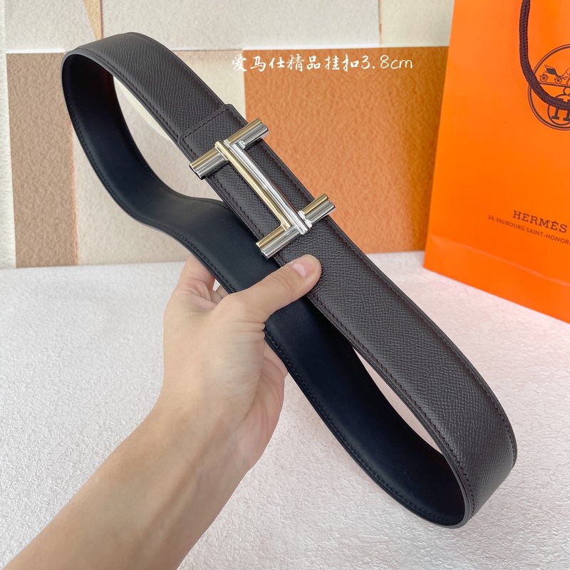 에르메스 오리지널 양면 벨트 3.8cm 폭 001-193120