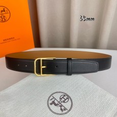 에르메스 뉴 핀 버클 소가죽 벨트 35mm 001-193196