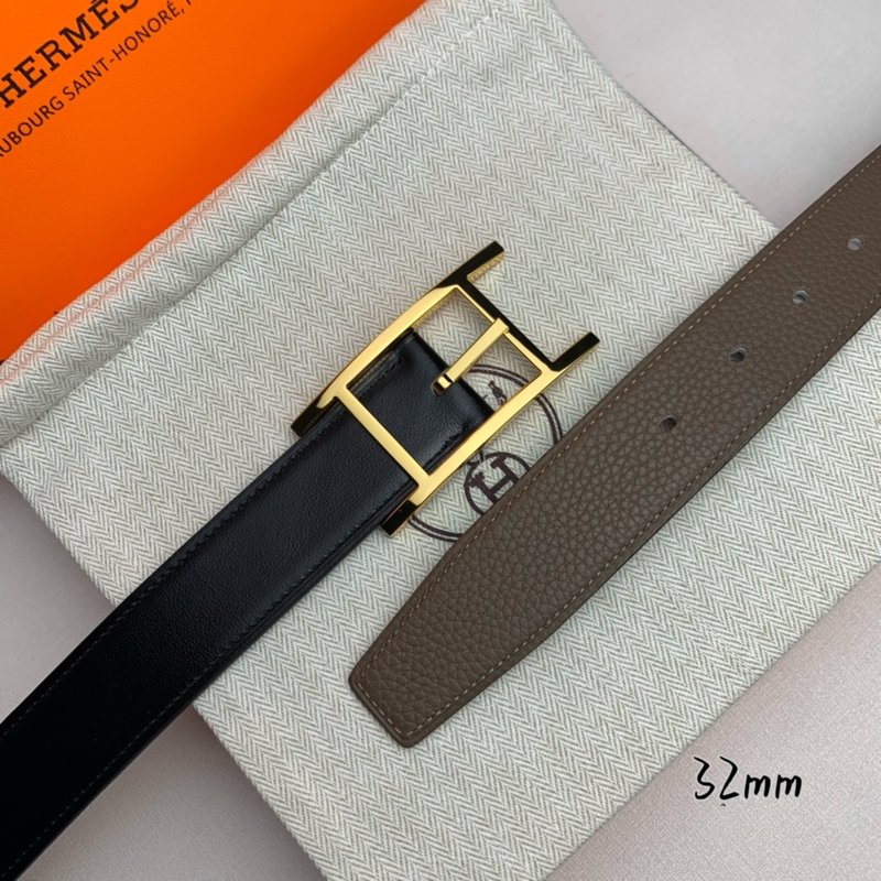 에르메스 양면 핀 버클 벨트 32mm 폭 001-193199