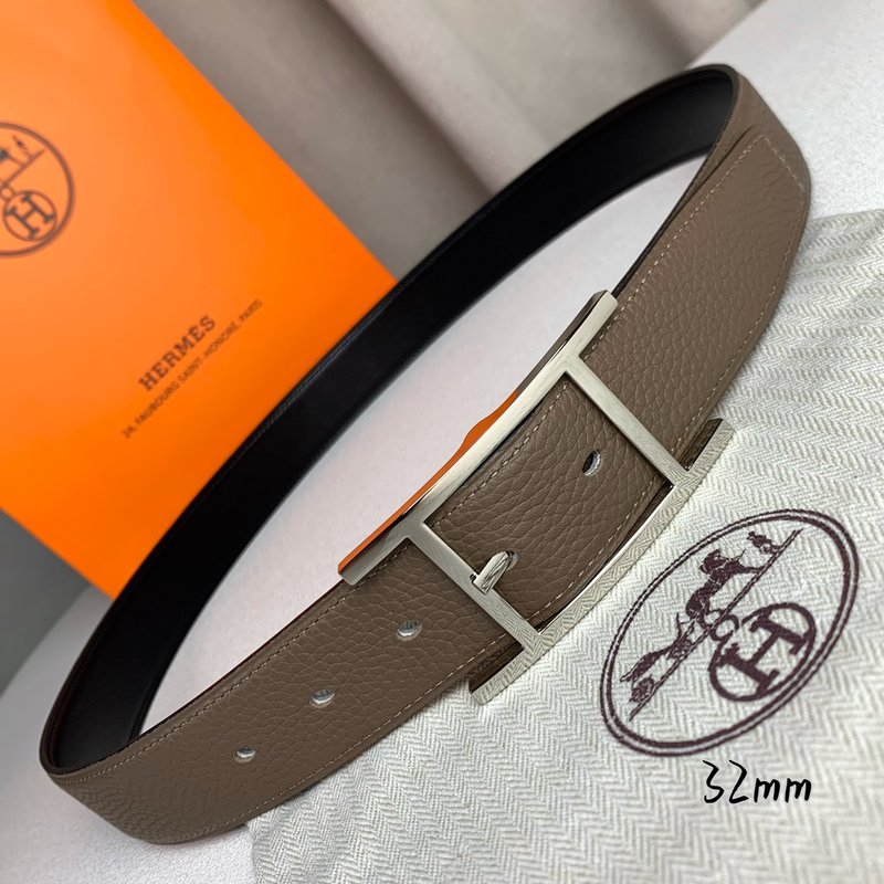 에르메스 양면 핀 버클 벨트 32mm 폭 001-193199