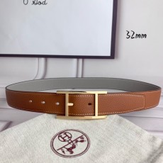 에르메스 양면 리치 그레인 핀 버클 벨트 001-193202
