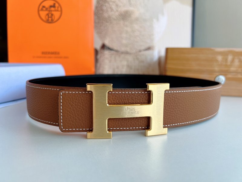 에르메스 클래식 H 버클 벨트 토고 가죽 38mm 001-193228