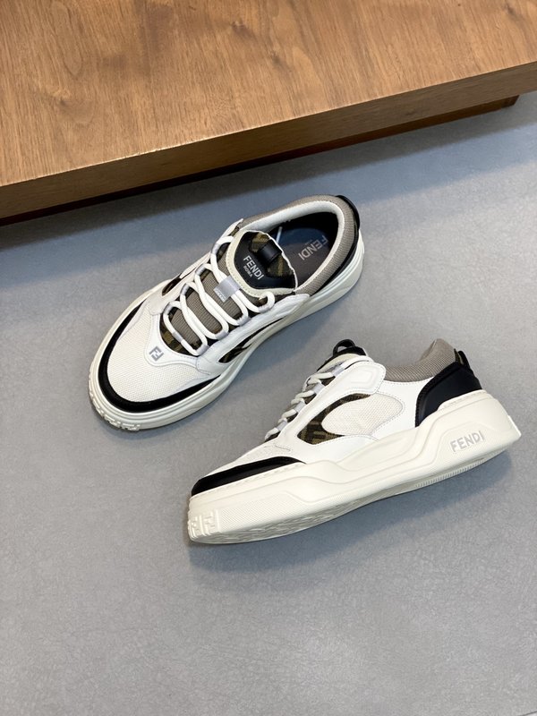 펜디 FENDI 메쉬 캐주얼 운동화 001-193413