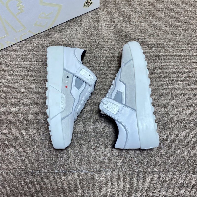몽클레르 MONCLER 화이트 가죽 스니커즈 001-193573