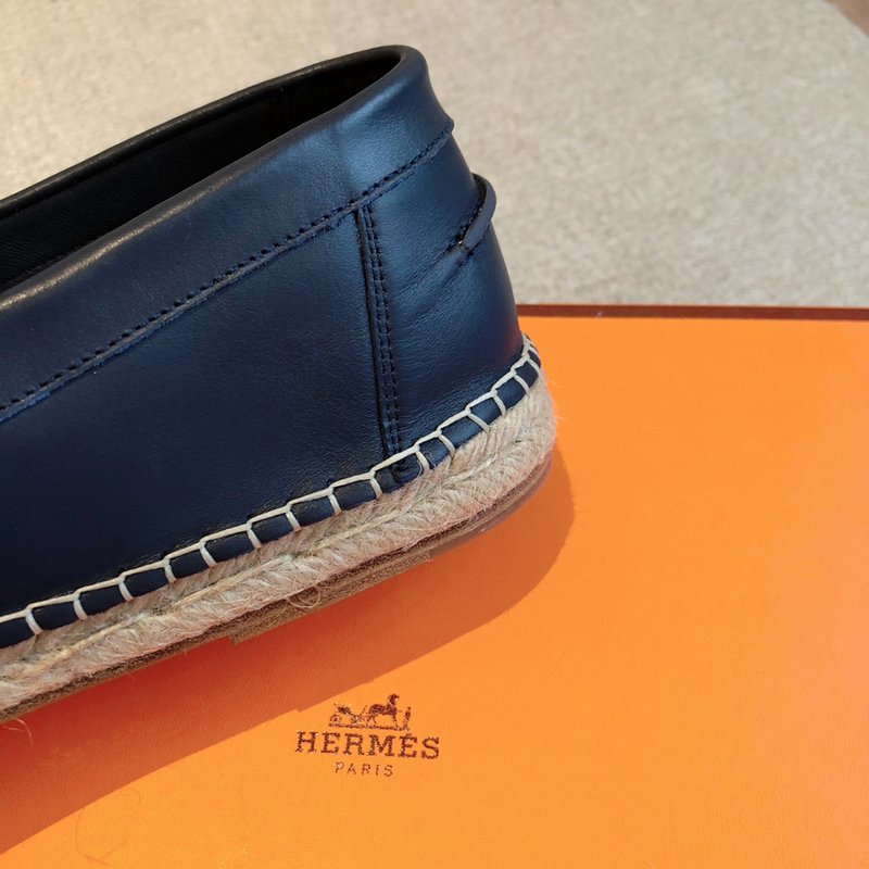 에르메스 에클레어 소 가죽 양가죽 로퍼 001-194479