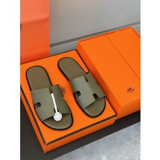 에르메스 클래식 남성 가죽 슬리퍼 001-194608