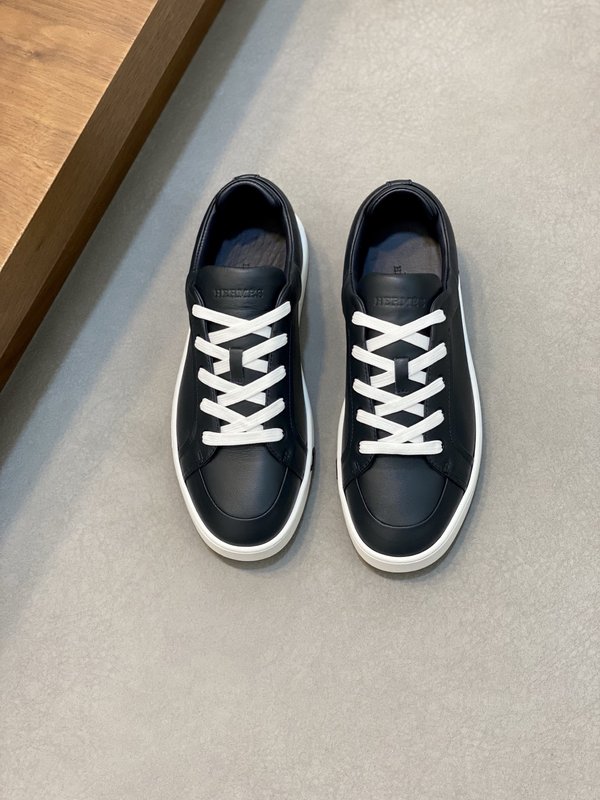 에르메스 나파 송아지 가죽 캐주얼 슈즈 001-194619