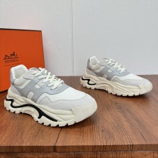 에르메스 남성용 두꺼운 밑창 운동화 캐주얼 슈즈 001-194657