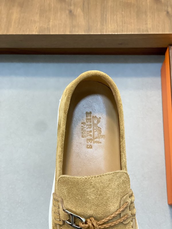 에르메스 남성 캐주얼 로퍼 신발 001-194663