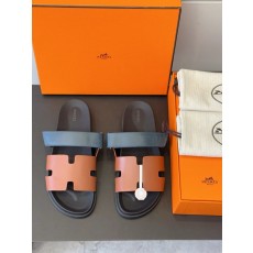 에르메스 시프르 커플 가죽 샌들 001-194899