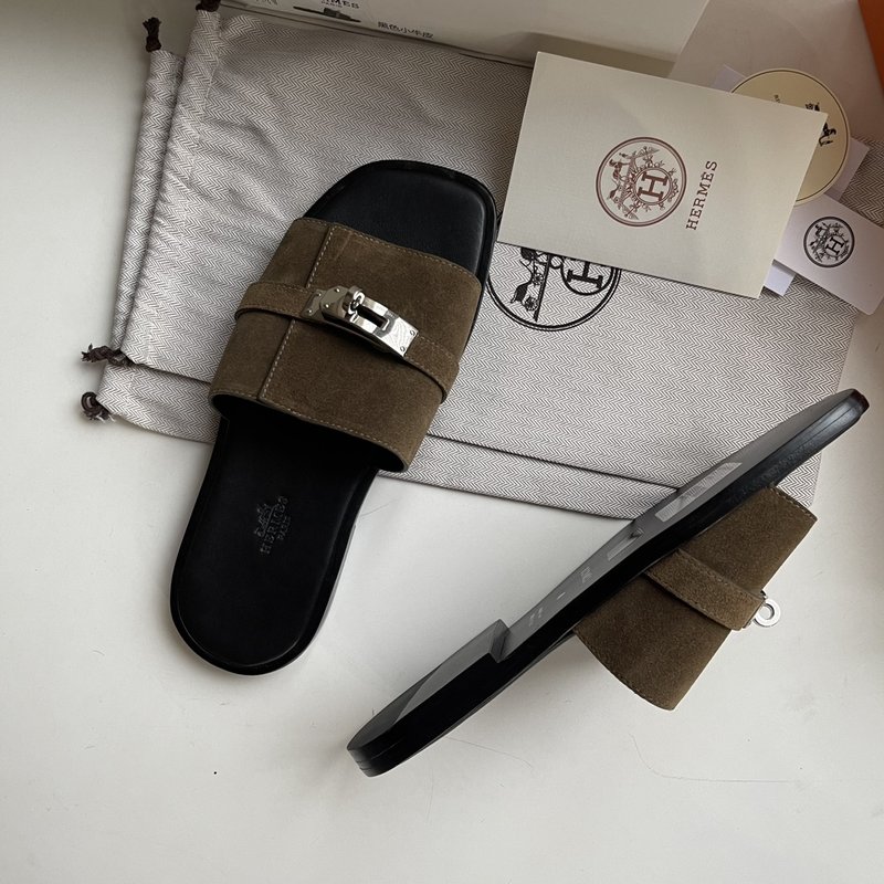 에르메스 켈리 버클 남성 샌들 001-194983