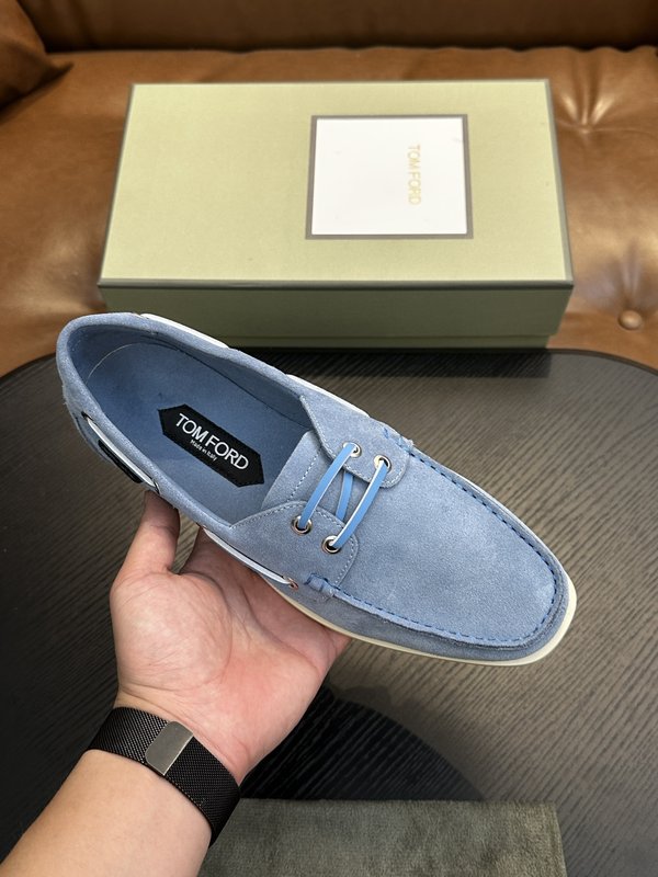 TOM FORD Cambridge 가죽 스니커즈 001-195236