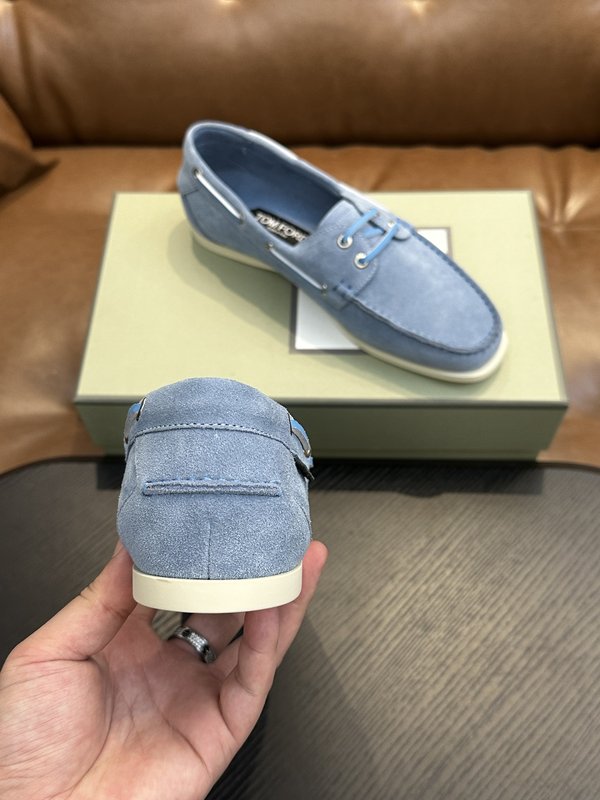 TOM FORD Cambridge 가죽 스니커즈 001-195236