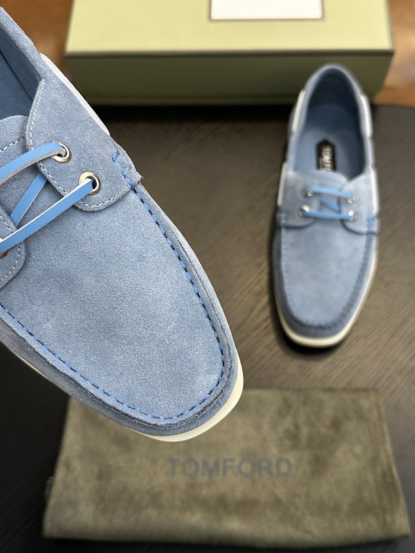 TOM FORD Cambridge 가죽 스니커즈 001-195236