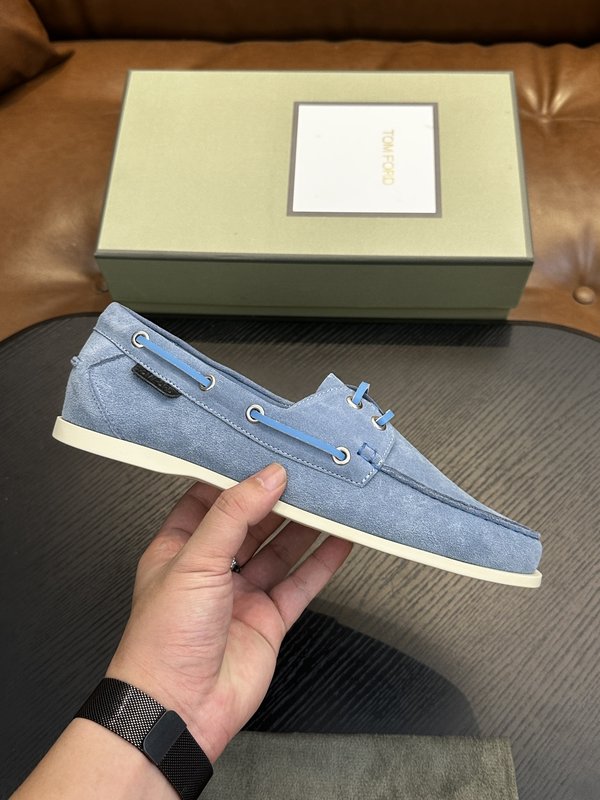 TOM FORD Cambridge 가죽 스니커즈 001-195236