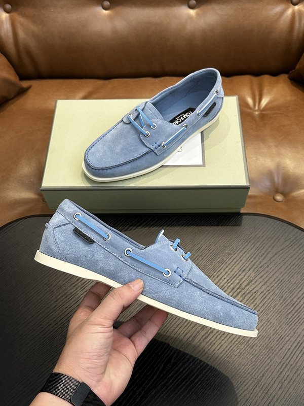 TOM FORD Cambridge 가죽 스니커즈 001-195236