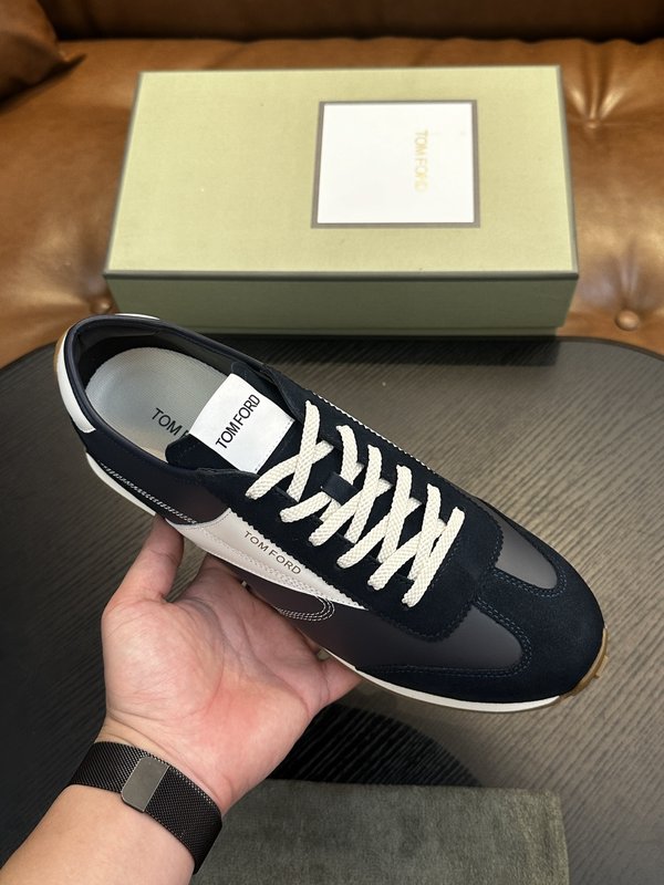 톰 포드牛皮 로우탑 스니커즈 001-195249