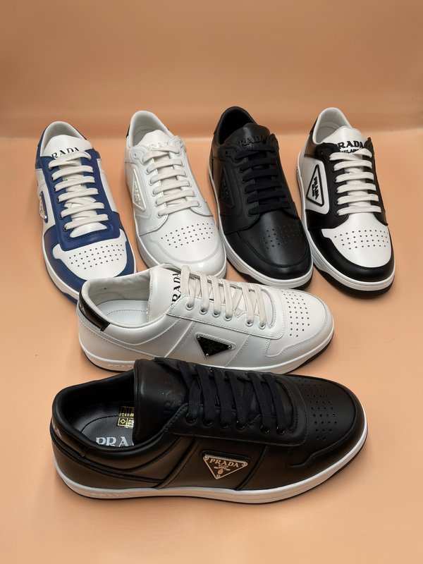 PRADA 오리지널 고품질 소가죽 신발 001-195556