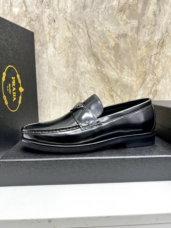 PRADA 남성 수입 송아지 가죽 구두 001-195895