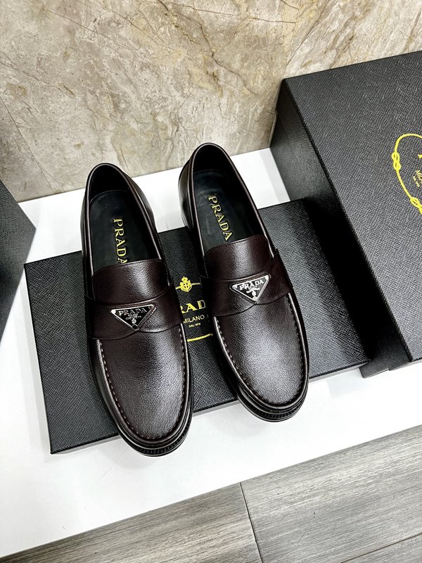 PRADA 남성 하이엔드 가죽구두 오리지널 복각 001-195897