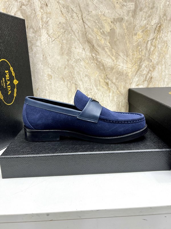 PRADA 남성 수입 송아지 가죽 구두 001-195899