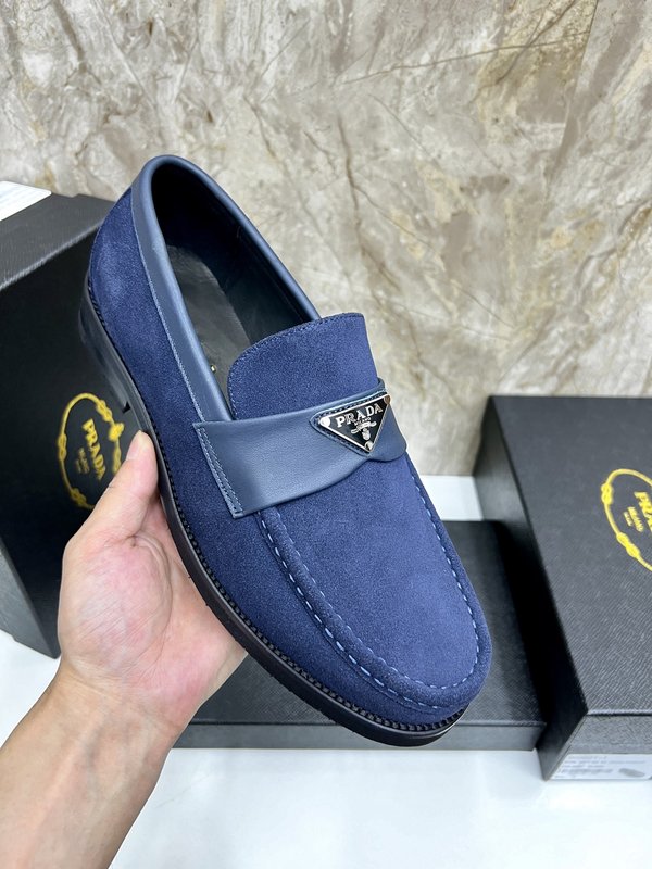 PRADA 남성 수입 송아지 가죽 구두 001-195899