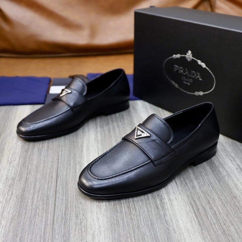 PRADA 신상 남성용 비즈니스 가죽 구두 001-195915