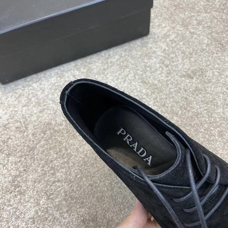 Prada 남성 비즈니스 캐주얼 소가죽 부츠 001-196011