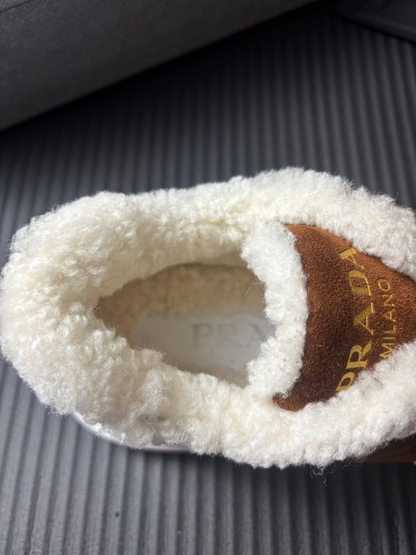 PRADA 신상 진짜 양모 부츠 001-196083