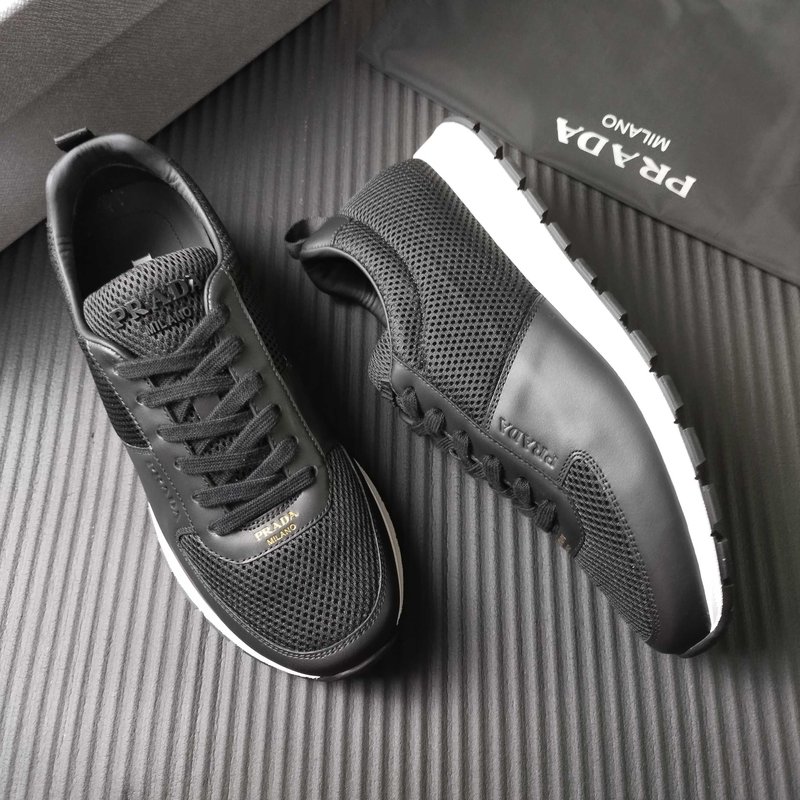 PRADA 프라다 메쉬 캐주얼 운동화 001-196097