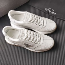 PRADA 프라다 화이트 레저 스니커즈 001-196103