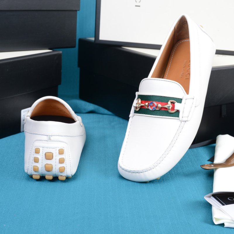 GUCCI 신상 수입 소 가죽 드라이빙 슈즈 001-196170