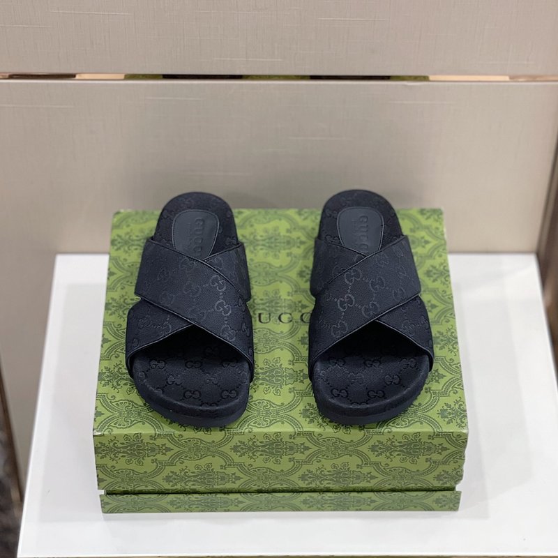 GUCCI 정품 신규 두꺼운 바닥 슬리퍼 001-196194