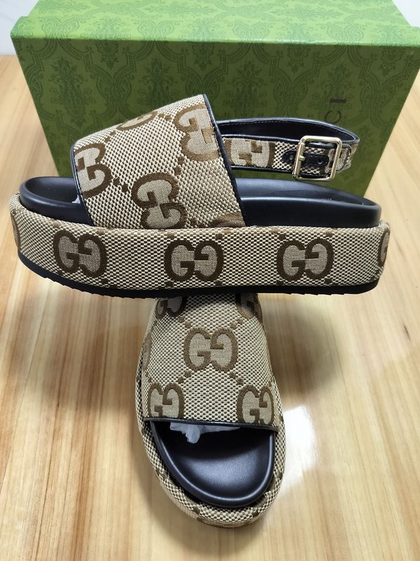 구찌 Gucci 신상 두꺼운 바닥 슬리퍼 001-196205
