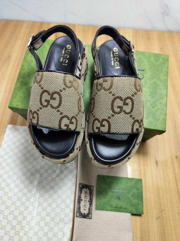구찌 Gucci 신상 두꺼운 바닥 슬리퍼 001-196205
