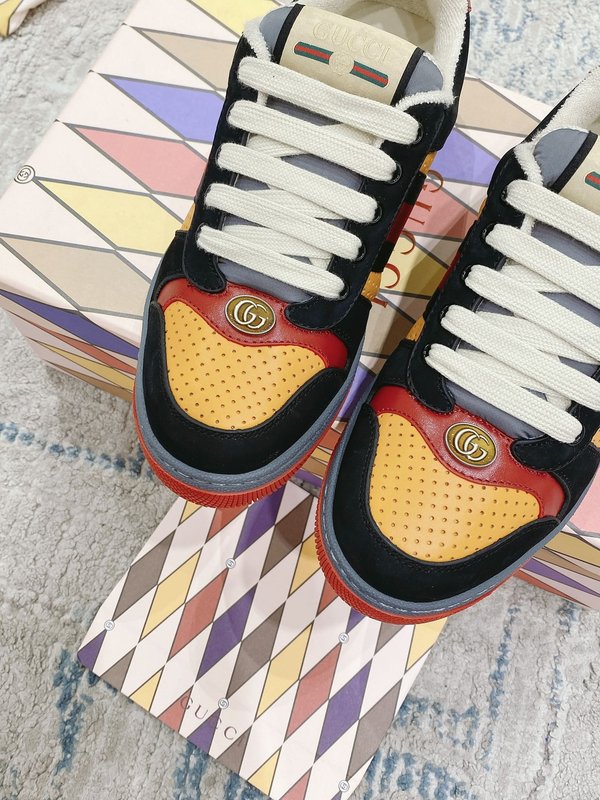 Gucci 클래식 더티 스니커즈 1:1 정밀 복제 001-196232