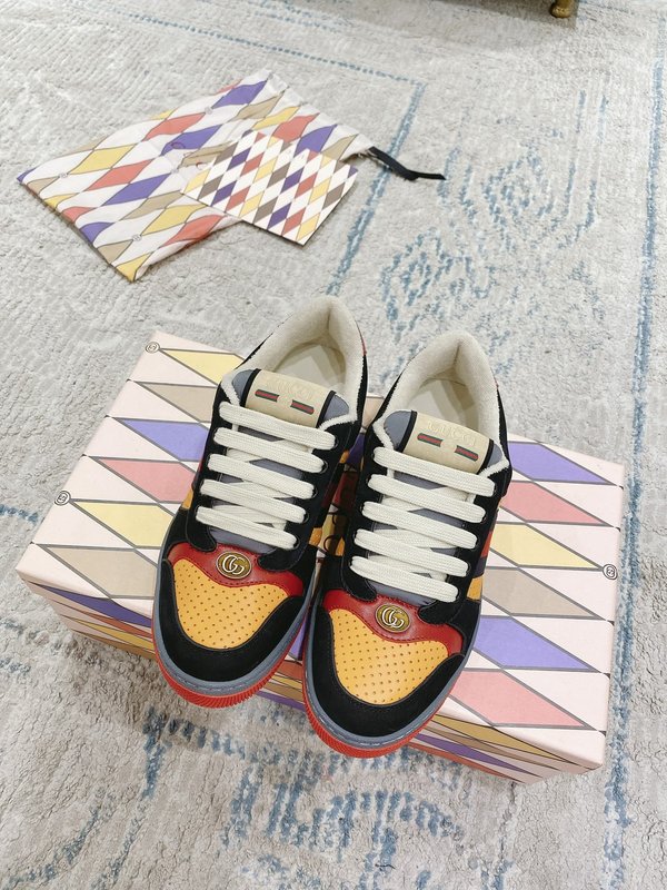 Gucci 클래식 더티 스니커즈 1:1 정밀 복제 001-196232